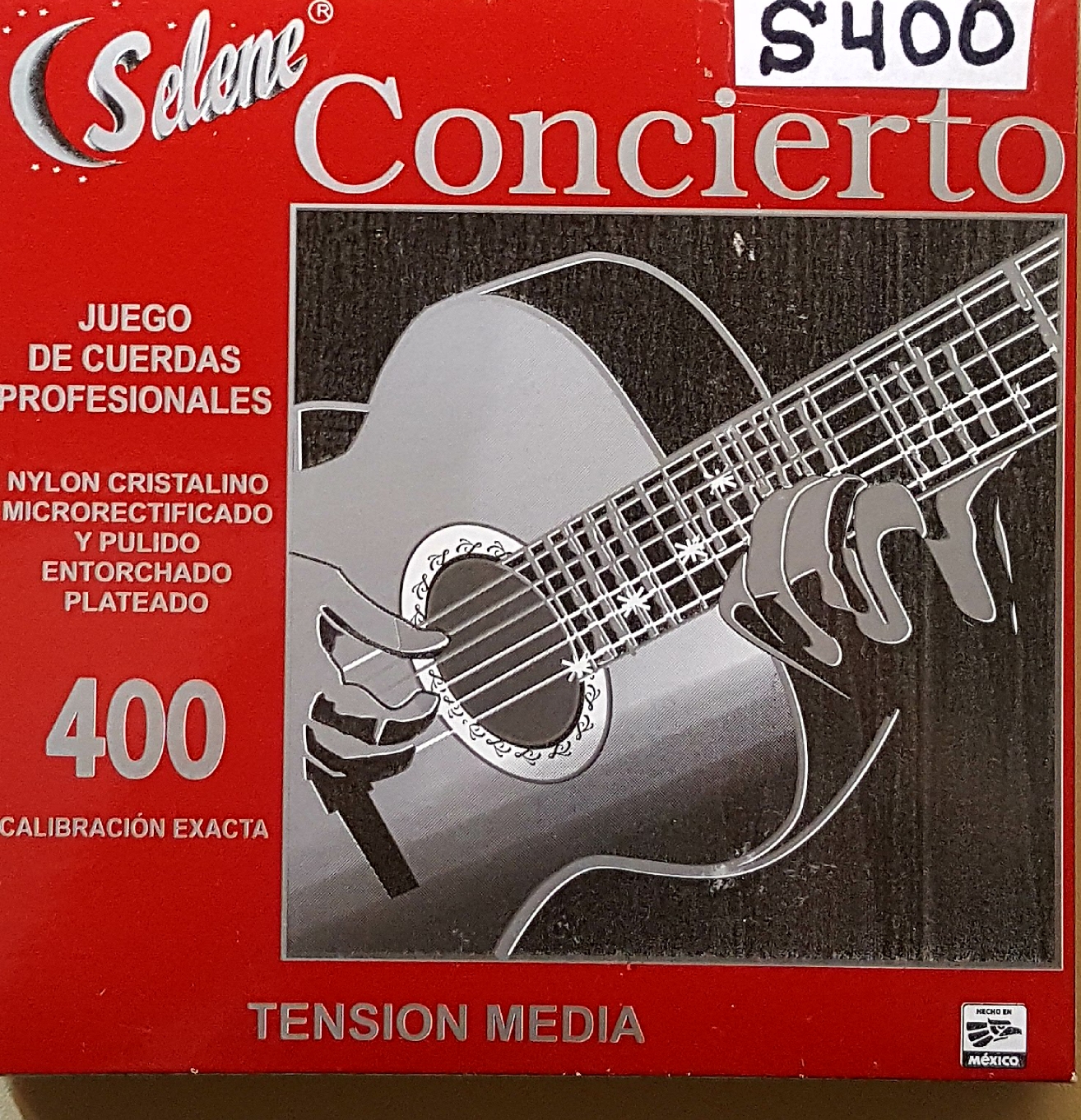 (imagen para) ENCORDADURA GUITARRA SELENE NYLON cristalino pro CUERDA