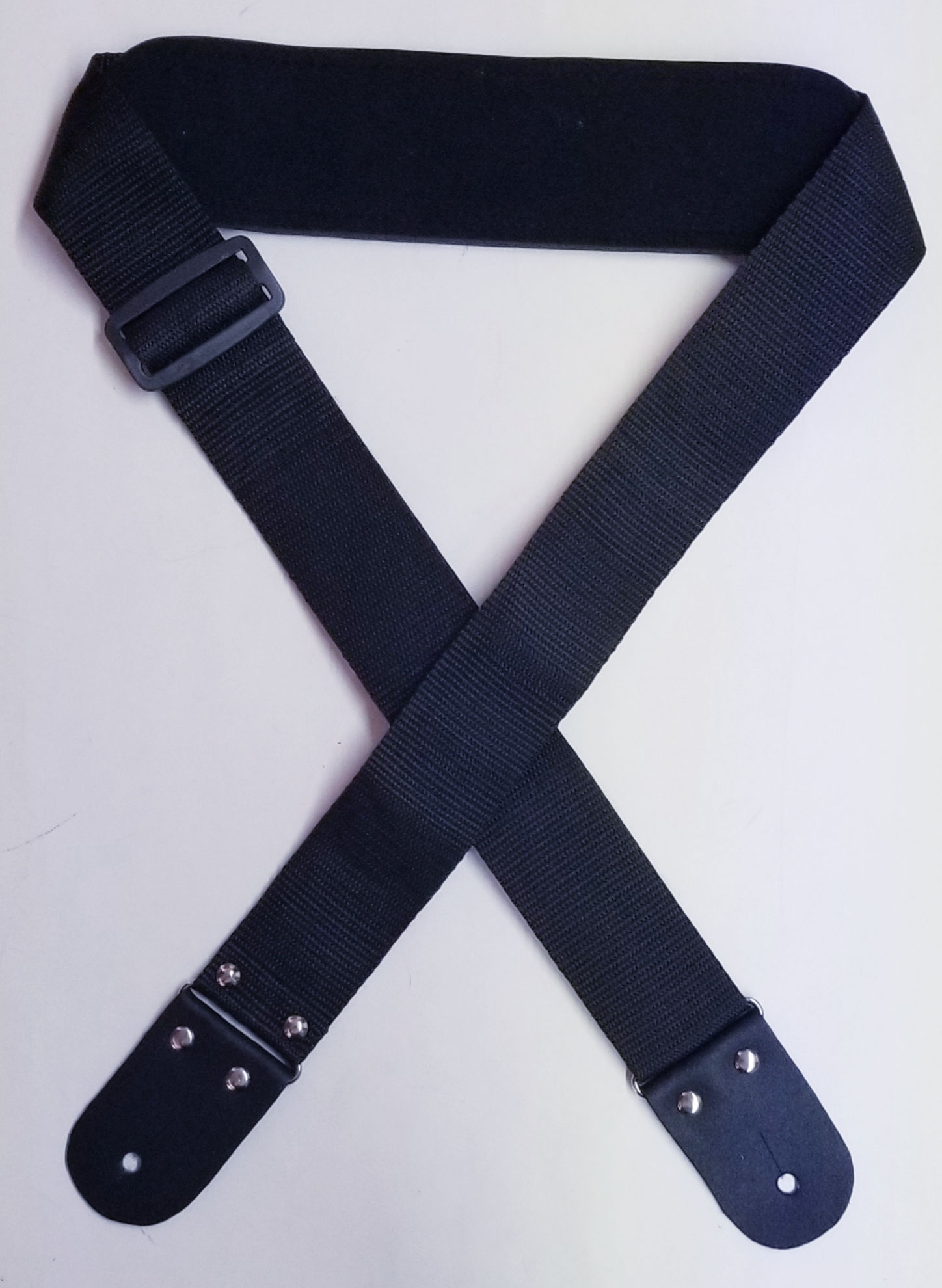(image for) Black 2” tahali with shoulder pad for guitars
