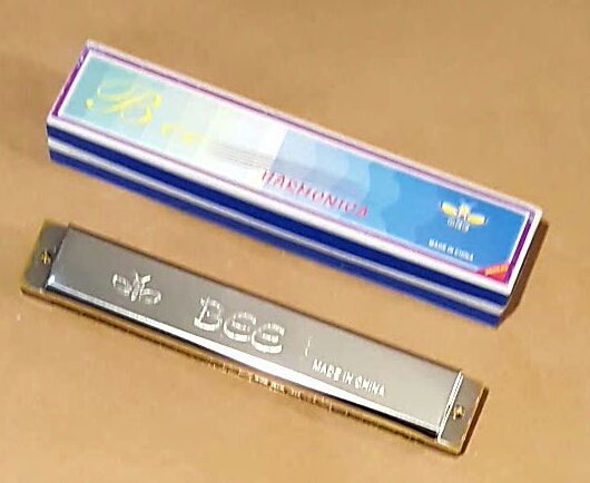 (imagen para) ARMÓNICA BEE 48 VOCES CROMADA (pz)