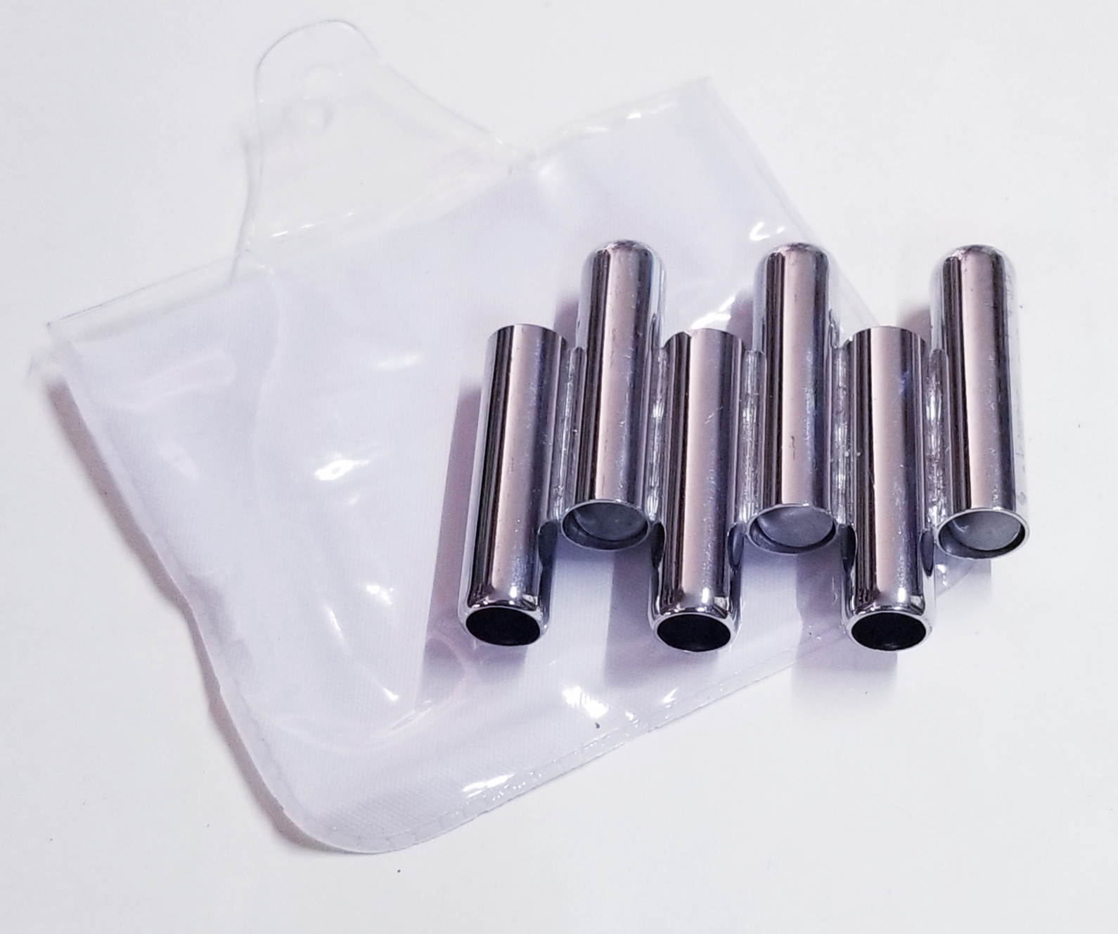 (imagen para) Tono de aliento AFINADOR 6 tubos E-A-D-G-B-E metalico guitarra