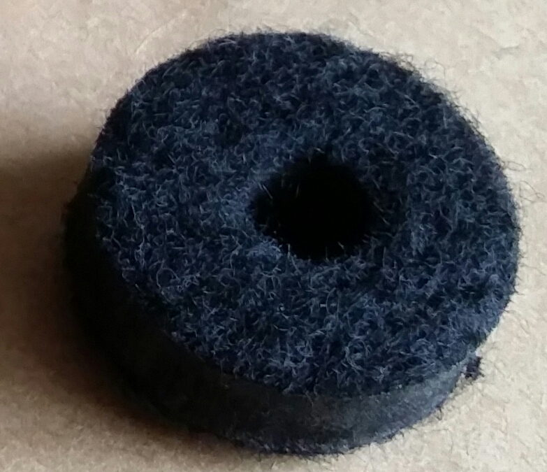 (image for) Felt small pulley wheel for musical cymbals