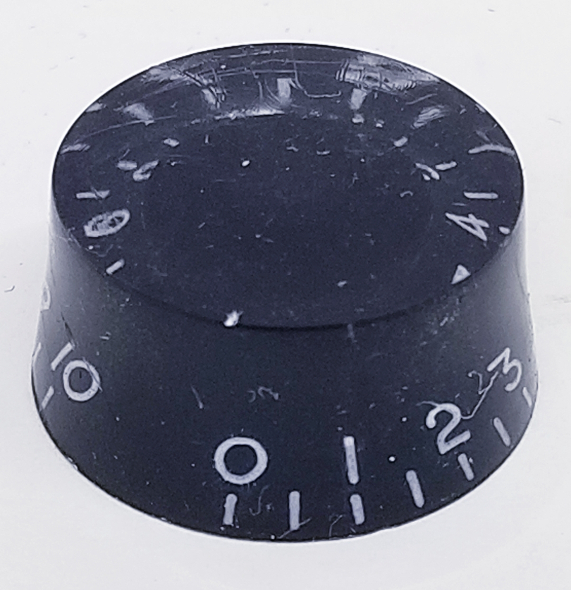 (imagen para) BOTÓN control Para Guitarra Les Paul, negro (pz)