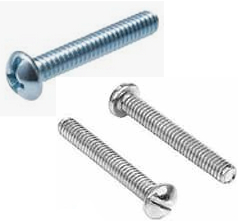 (imagen para) TORNILLO 3/16 X 11/2 cuerda estandar cabeza de GOTA galvanizado