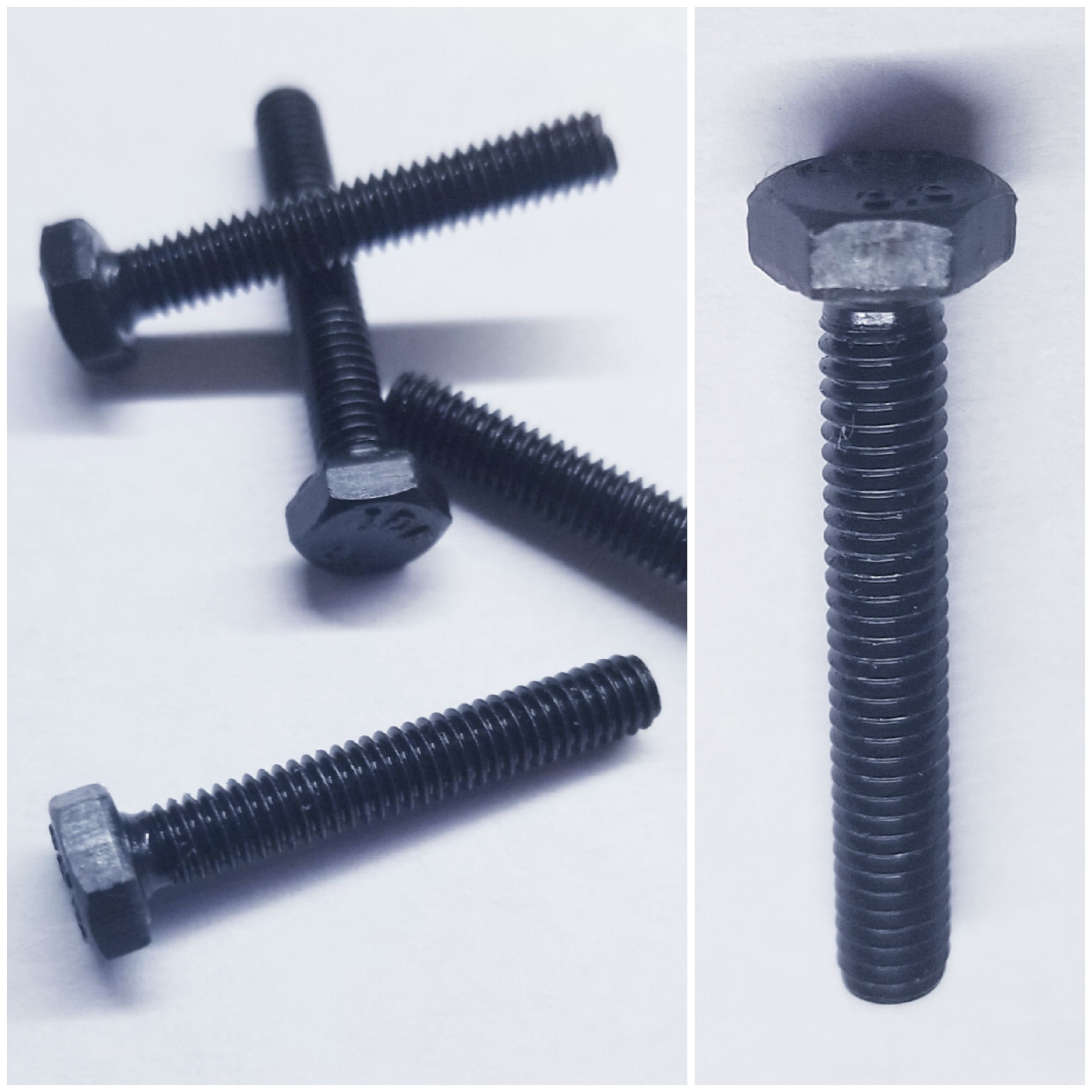 (image for) Black HEXAGONAL screw 4mm X 26mm (PC)