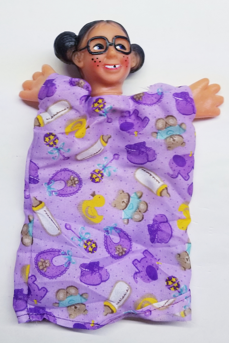 (image for) Crafted mexican hand puppet 12" (pc)