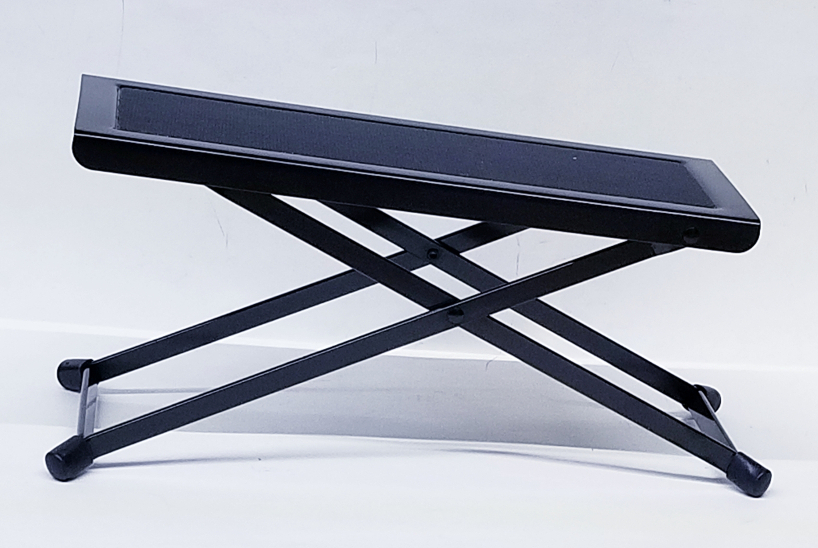 (imagen para) BANCO Para PIE de GUITARRISTA NEGRO, AJUSTABLE (pz)