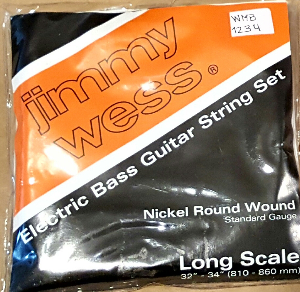 (imagen para) ENCORDADURA BAJO ELÉCTRICO JIMMY WESS CUERDA