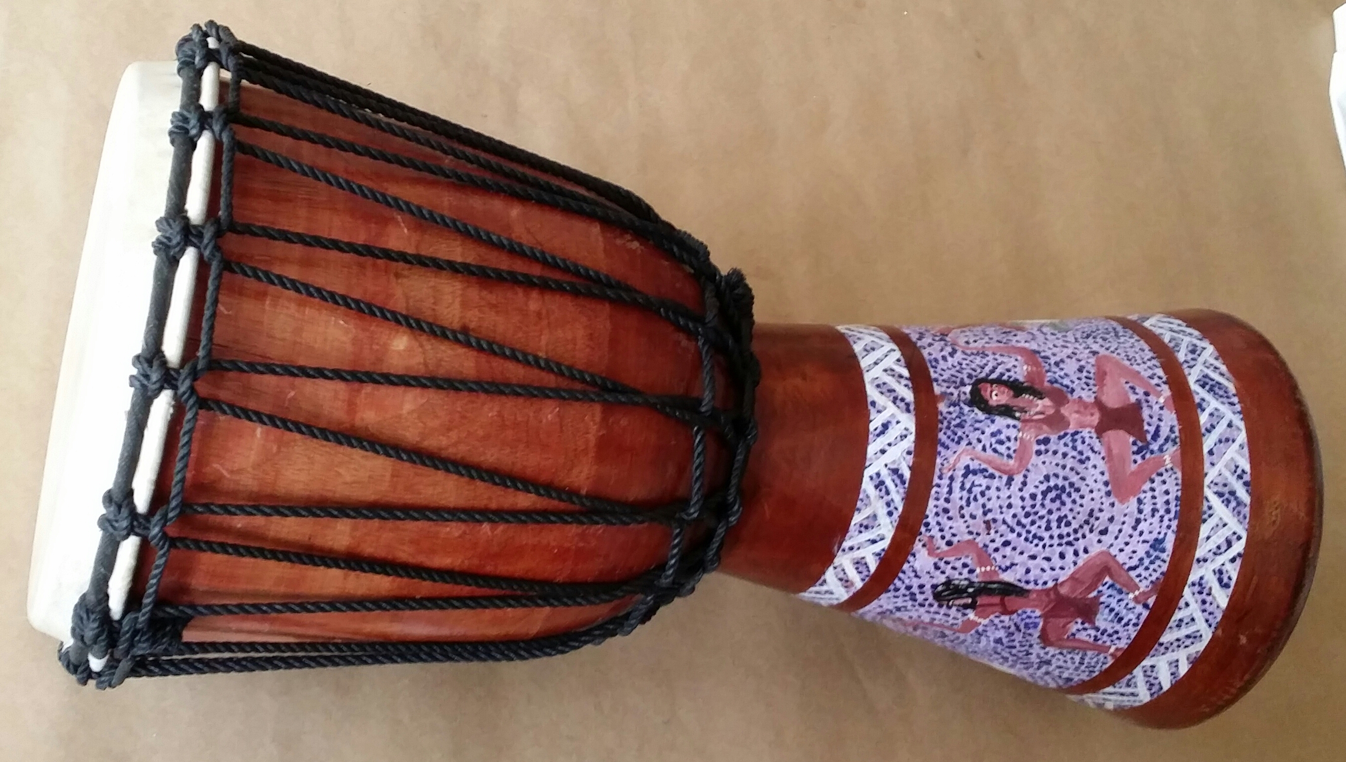 (imagen para) YEMBE GRANDE 60cm ALTURA 25cm LABRADO (pz)