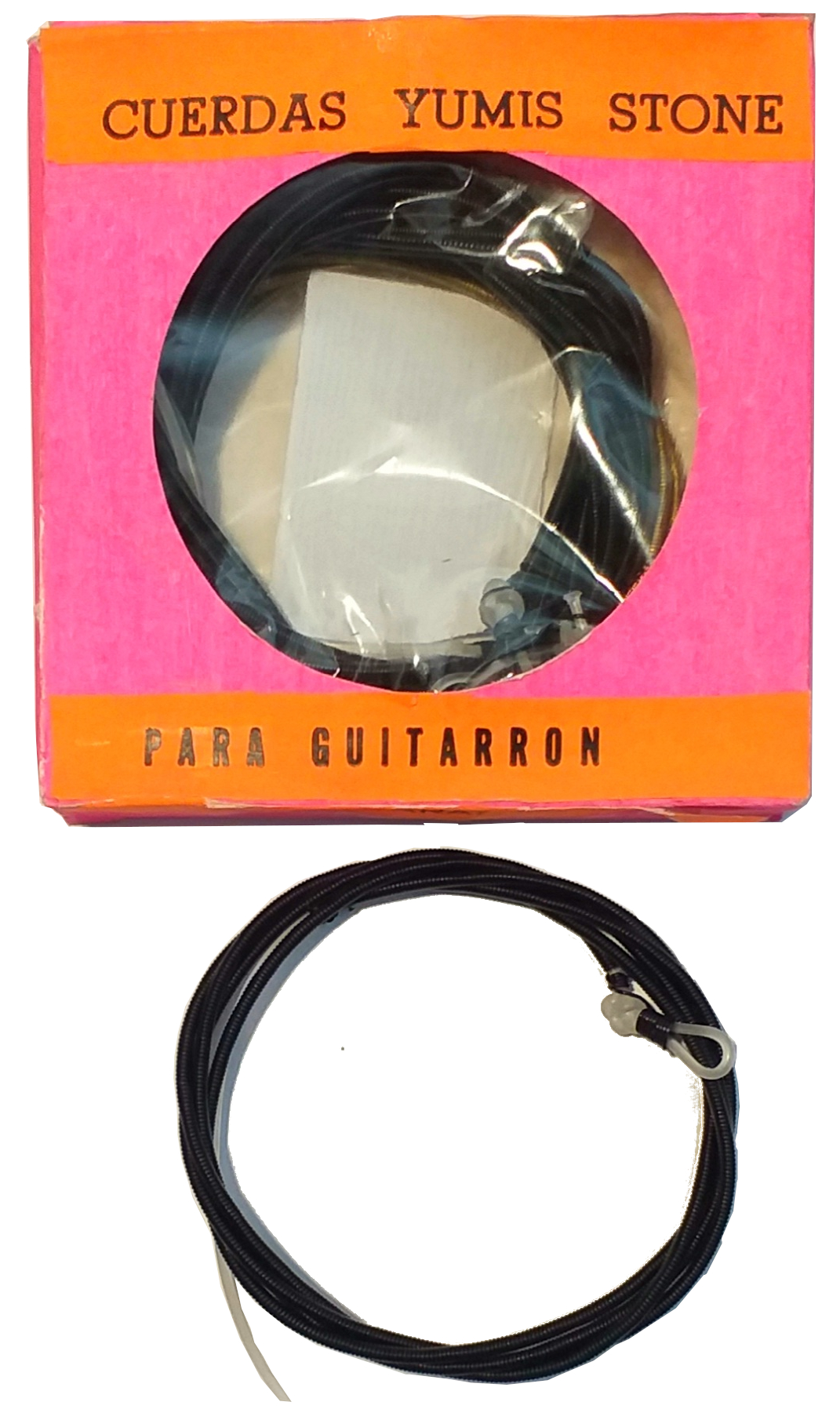 (imagen para) CUERDA GUITARRÓN yumis stone ENTORCHADA 2a