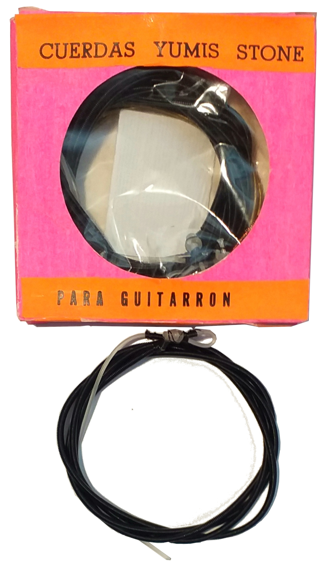(imagen para) CUERDA GUITARRÓN yumis stone ENTORCHADA 3a