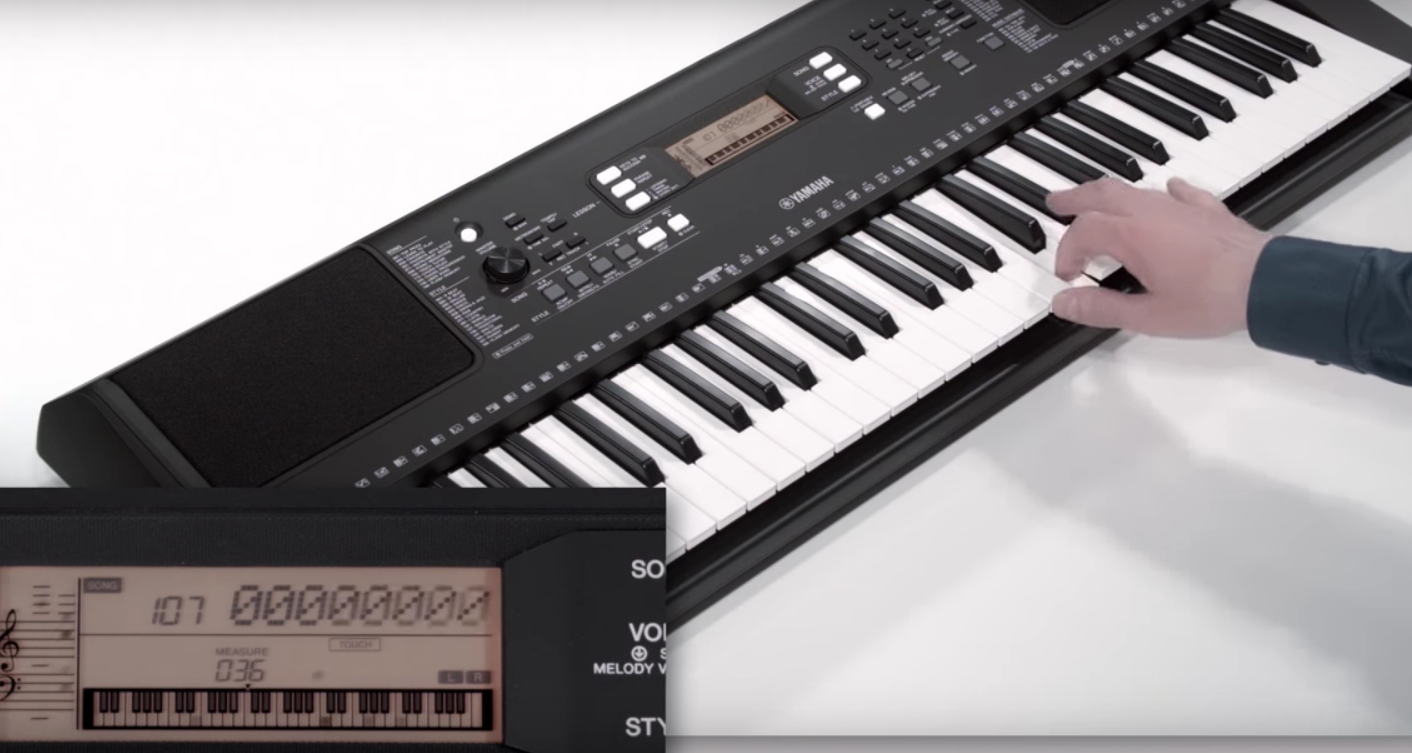 (imagen para) Teclado Yamaha portátil 61 teclas sensibles (Adapt PA3C) (pz)