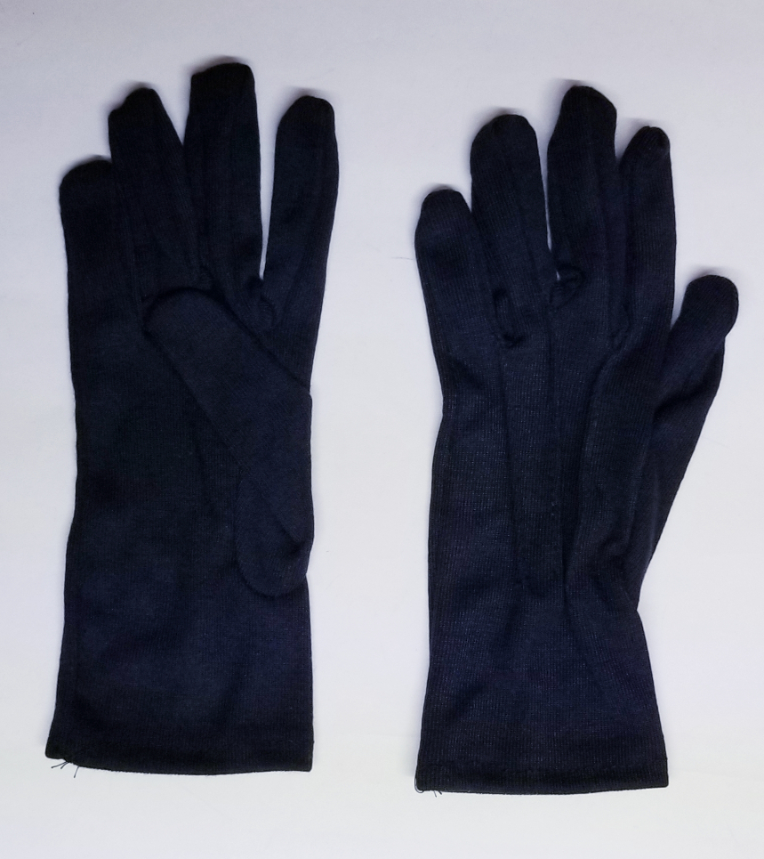 (imagen para) GUANTES NEGRO talla 5 (par)