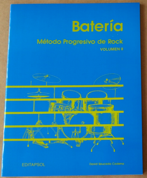 (imagen para) Método para aprender a tocar la BATERÍA VOLUMEN 2 de SAUCEDO