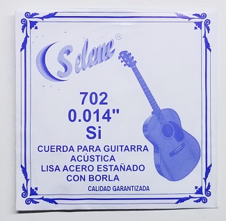 (imagen para) CUERDA guitarra SELENE ACERO 2a con borla (pz)