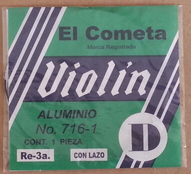 (imagen para) CUERDA VIOLÍN COMETA ALUMINIO 3a (pz)