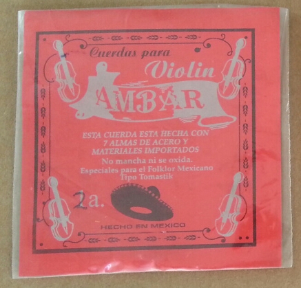 (imagen para) CUERDA VIOLÍN AMBAR ACERO 2a