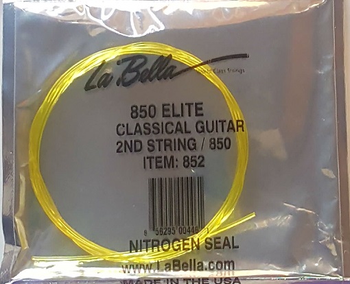 (imagen para) CUERDA GUITARRA LA BELLA CRITERION Nylon Oro, 2a (pz)