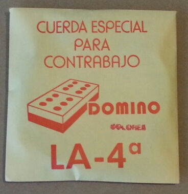 (imagen para) CUERDA CONTRABAJO DOMINO Nylon COLORES 4a