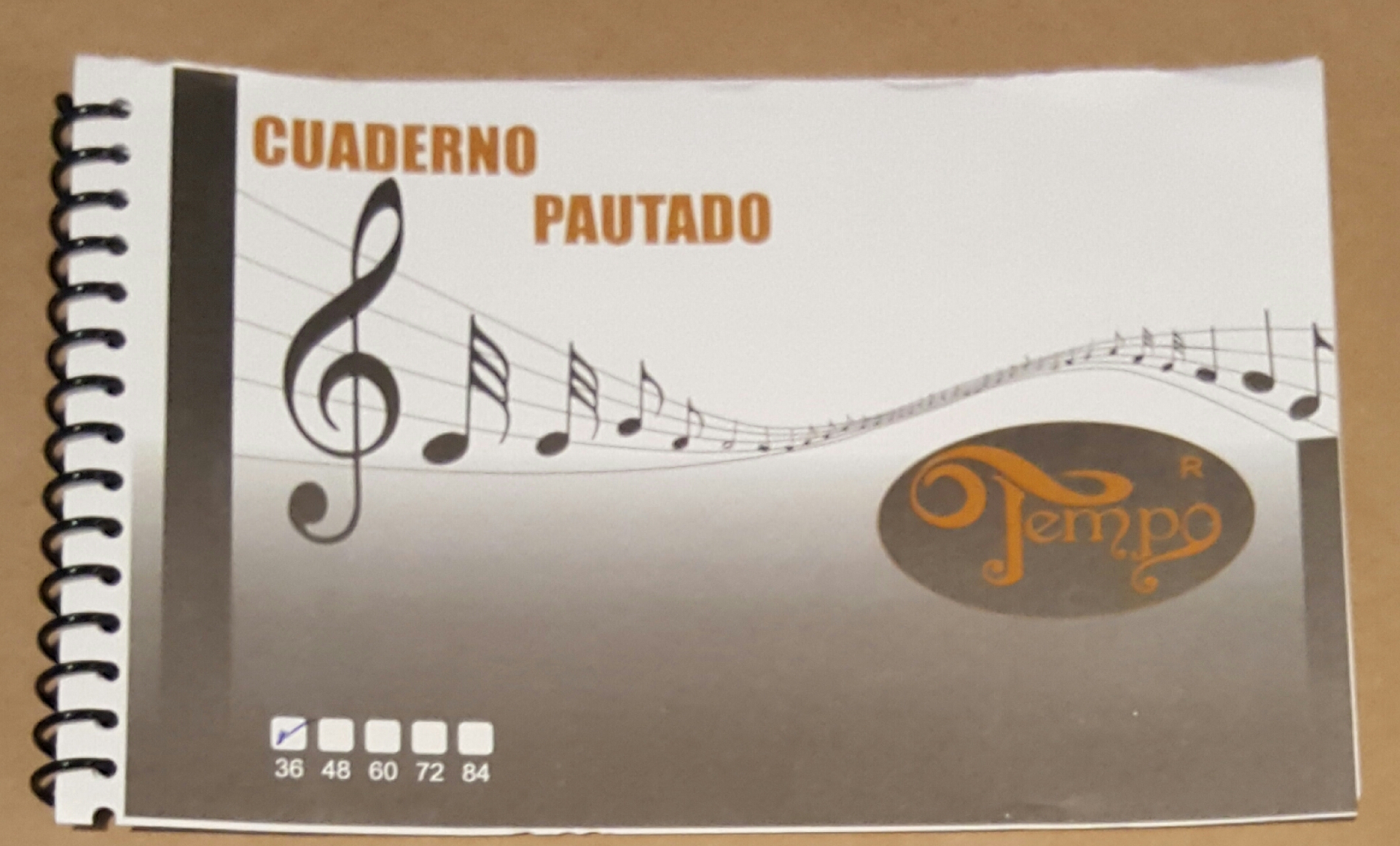 (imagen para) CUADERNOS 5 PAUTAS 36 pags forma ITALIANA