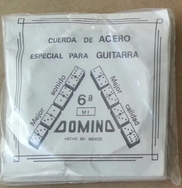 (imagen para) ENCORDADURA GUITARRA DOMINO ACERO CUERDA (jgo)