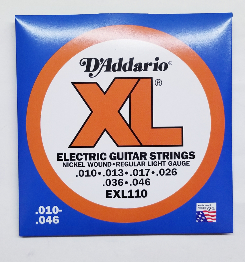 (imagen para) ENCORDADURA GUITARRA ELÉCTRICA D'ADDARIO CUERDA 010 JGO