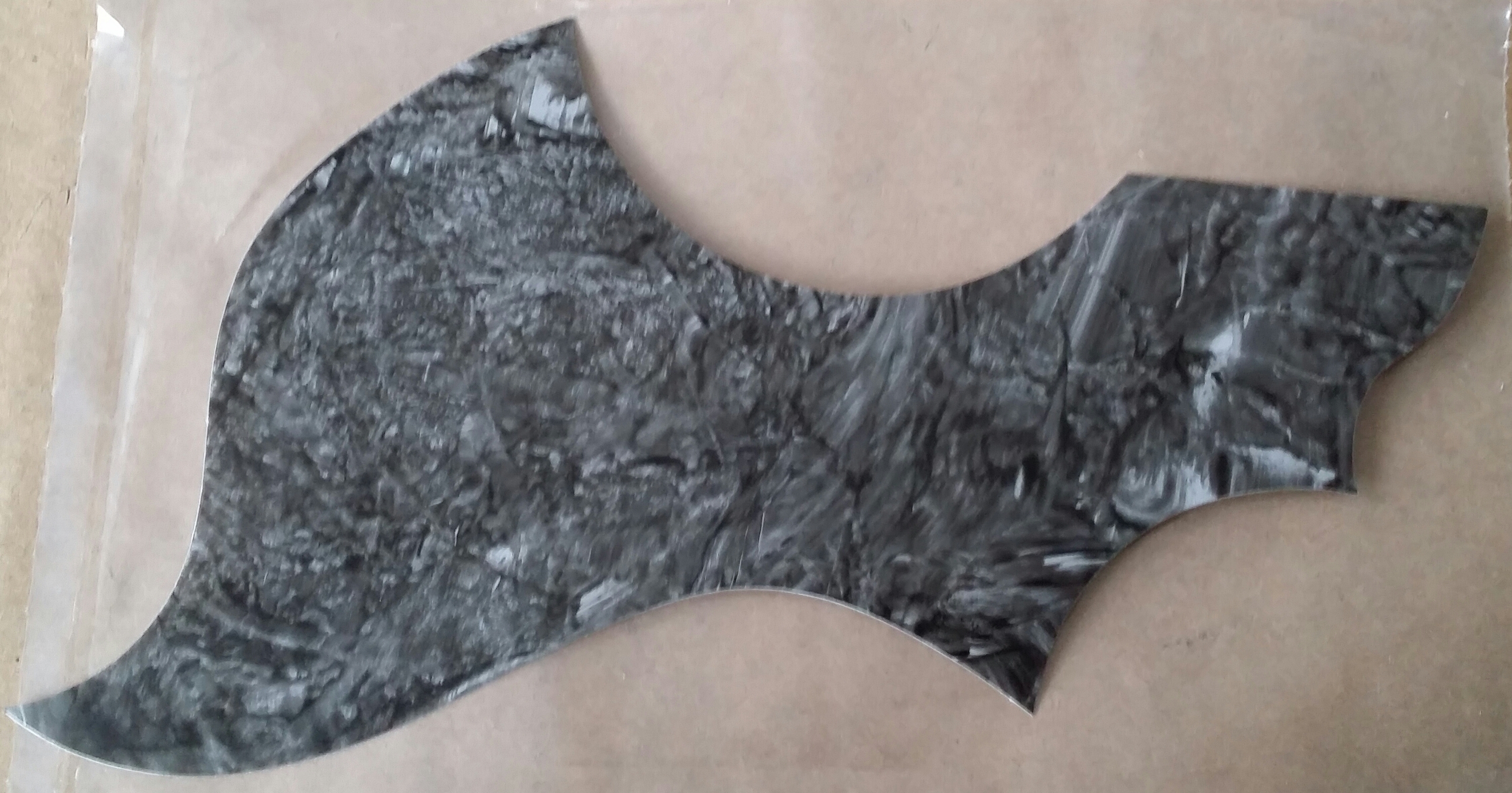 (imagen para) micas para guitarras adhesivas japonesa carey gris (pz)