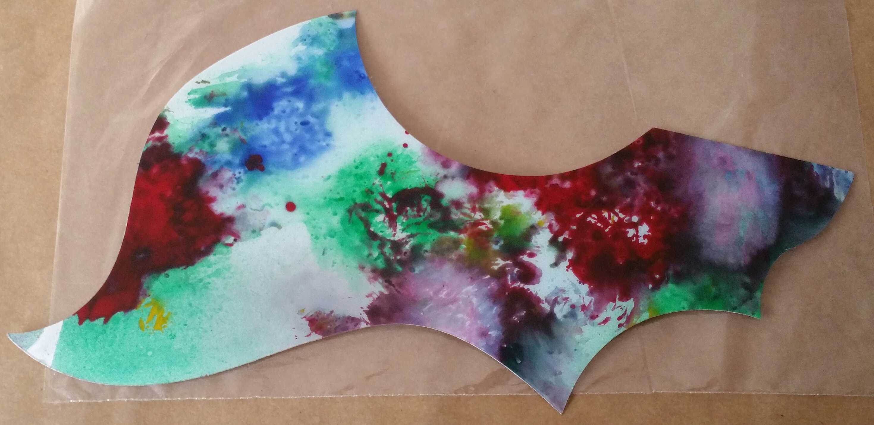 (imagen para) micas para guitarras adhesivas japonesa CAREY multicolor (pz)