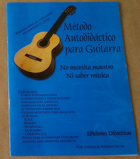 (imagen para) MÉTODO guitarras AUTODIDACTICO (INICIO) aprenda en 3 meses Salva