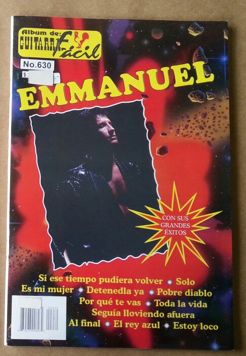 (imagen para) MÉTODO Album de guitarras fácil volumen 630 letras y tablaturas 