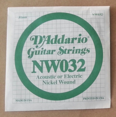 (imagen para) CUERDA GUITARRA ELÉCTRICA D'ADDARIO 5a 032