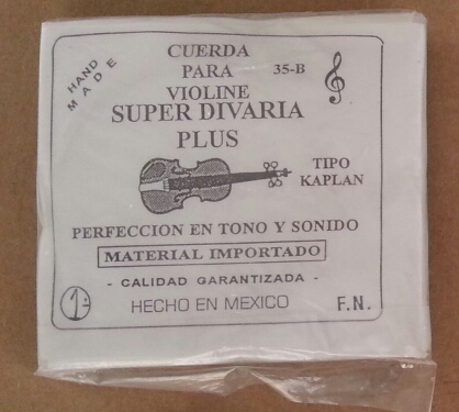 (imagen para) CUERDA VIOLÍN Super DIVARIA PLUS DE ACERO 3a (pz)