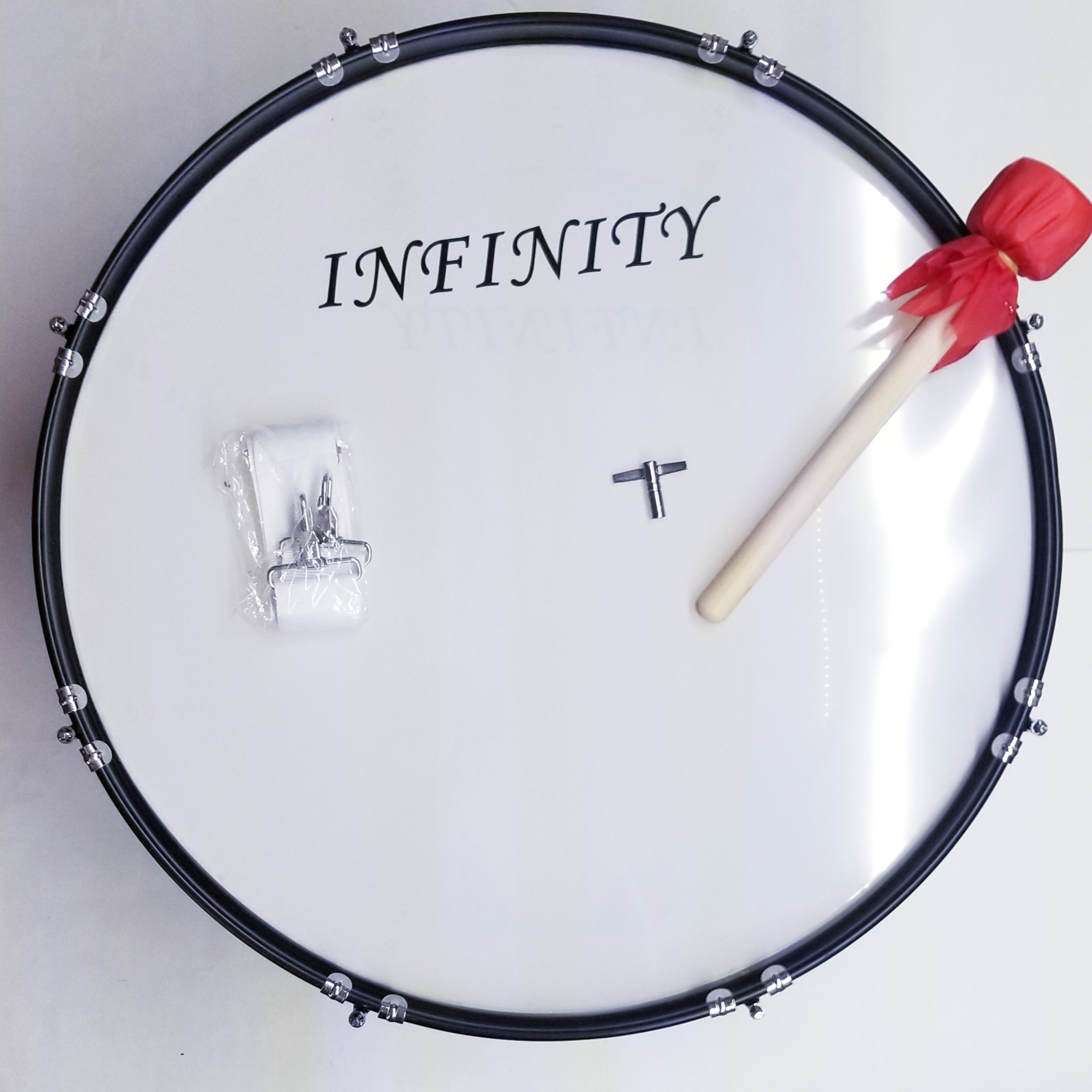 (imagen para) TAMBORA/BOMBO DE BANDA 26" X 10", (jgo)