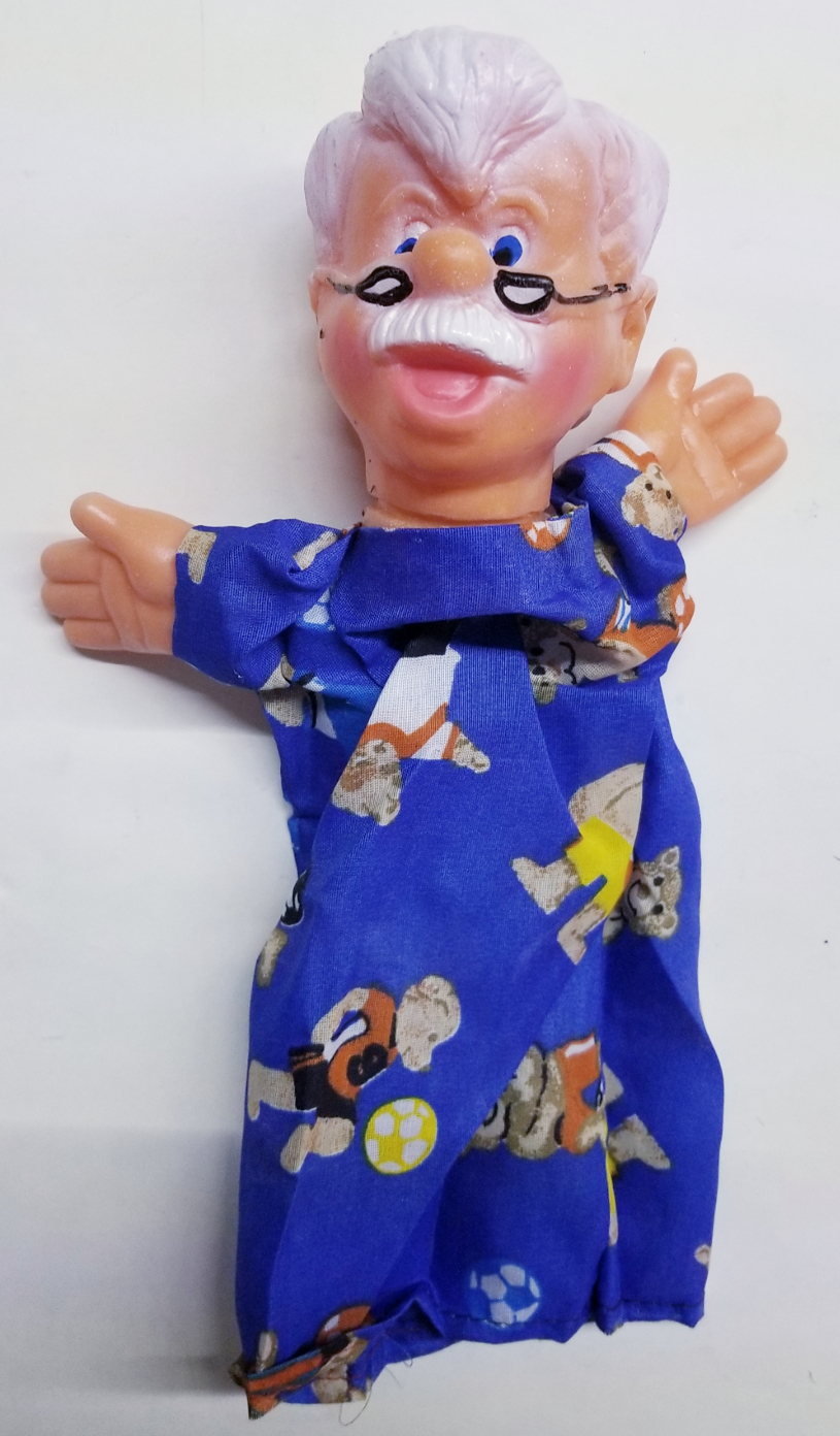 (imagen para) Títere artesanal mexicano 31cm - económico (pz)