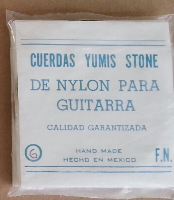 (imagen para) ENCORDADURA GUITARRA Yumis Tone acero CUERDA (juego)