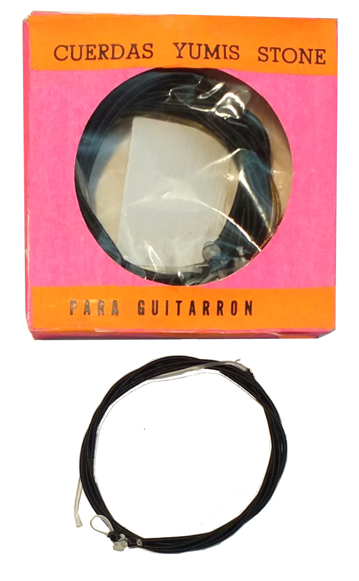 (imagen para) CUERDA GUITARRÓN yumis stone ENTORCHADA 1a