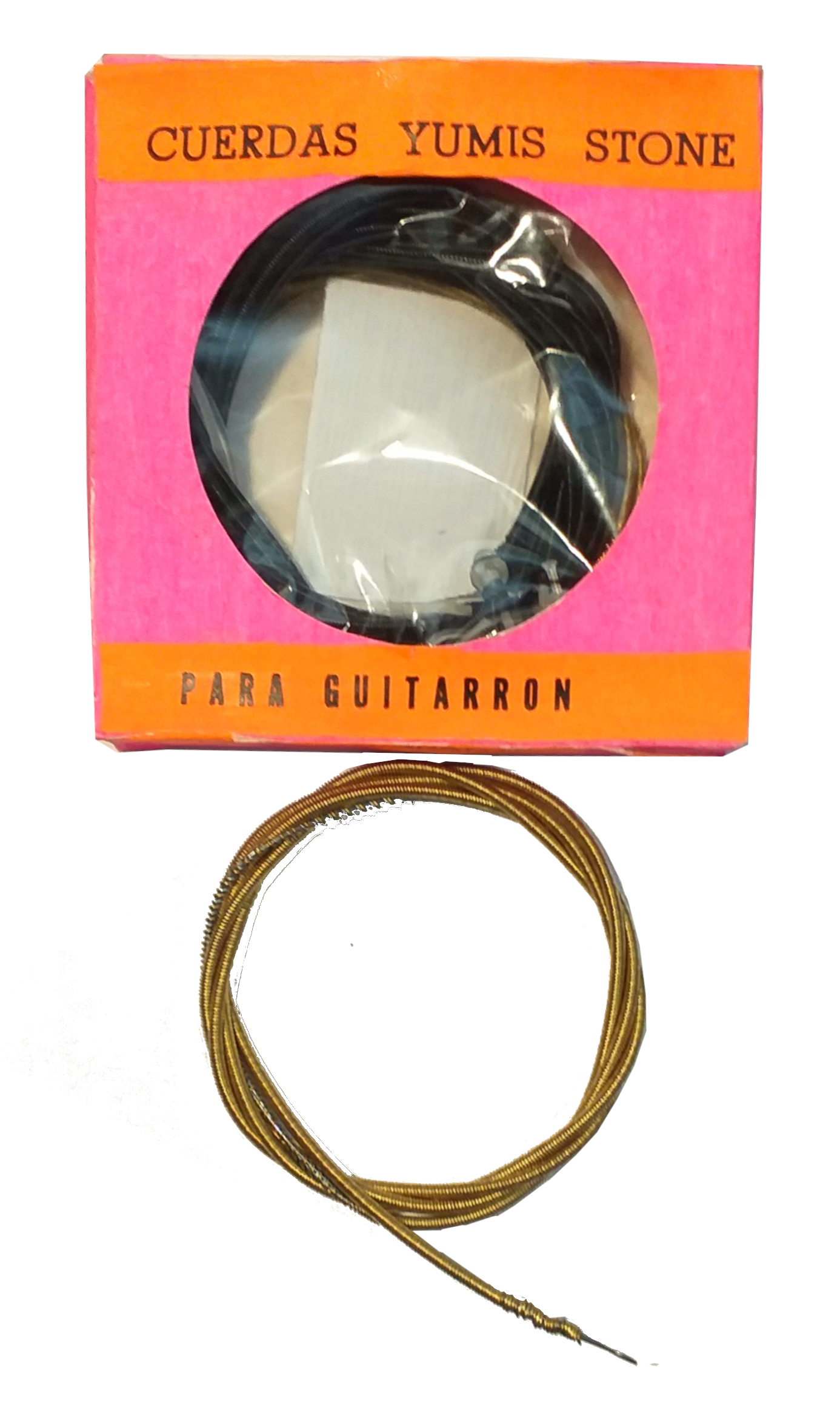 (imagen para) CUERDA GUITARRÓN yumis stone ENTORCHADA 6a